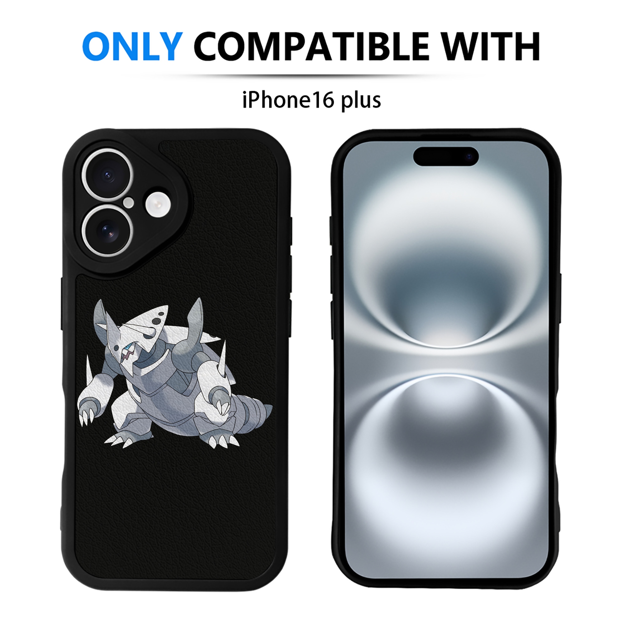 （画像用） ポケットモンスター Pokémon 【iPhone 16シリーズ対応】シリコンスマホケース（レザー調） 材質：シリコン